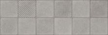 Керамическая плитка Alma Ceramica Куб TWU3090CUB70R серый 30x90
