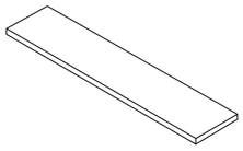 Ступень Atlas Concorde Forte dei Marmi Quark Sahara Blanc Scalino Scalino Angolare Dx Cer 33x120 620070002693