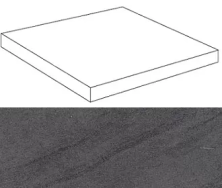 Ступень угловая правая Marvel Basaltina Volcano Scalino Ang. Dx ATGZ 33x33