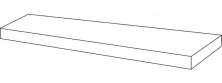 Ступень угловая правая Wine Oak Chardonnay 33x160