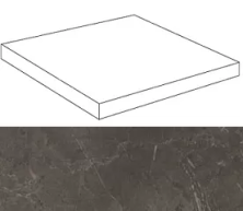 Ступень угловая Marvel Grey Scalino Angolare ASMY 33x33