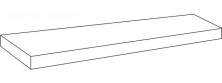 Ступень угловая левая Wine Oak Chardonnay 33x160