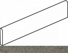 Плинтус Italon Discover Fume Battiscopa 7.2x60 натуральный