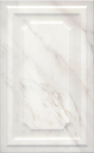 Керамическая плитка Kerama Marazzi 6357 Гран Пале белый панель 25x40