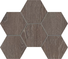 Мозаика Estima Kraft Wood KW03 25x28.5 коричневый