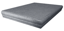 Ступень Kerama Marazzi SG912000N\GR\AN угловая Аллея серый темный 30x30