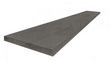 Ступень ColiseumGres Астро Блэк угловая левая 620070002480 черный 33x120