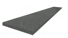 Ступень ColiseumGres Контеа Грэй угловая левая 620070002569 серый 33x120